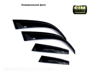 SIM Дефлекторы боковых окон, темные, 4 части VW Tiguan/тигуан 08-/11- - Автоаксессуары и тюнинг