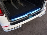ТСС Накладка на задний бампер (лист зеркальный с надписью Multivan) VW T6 Multivan 15-