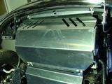 ТСС Защита радиатора (алюминий) 4 мм (MT/AT) MITSUBISHI (митсубиси) L200/Pajero/паджеро Sport 14-
