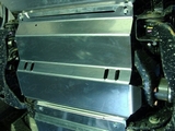 ТСС Защита радиатора (алюминий) 4 мм (MT/AT) MITSUBISHI (митсубиси) L200/Pajero/паджеро Sport 14-