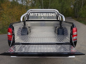 ТСС Защитный алюминиевый вкладыш в кузов автомобиля (комплект) MITSUBISHI (митсубиси) L200 15- - Автоаксессуары и тюнинг