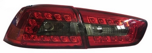 Vland Комплект задних светодиодных фонарей, LED, Red-Smoke Design MITSUBISHI (митсубиси) Lancer/лансер 07- - Автоаксессуары и тюнинг