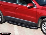 Voyager/вояджер Комплект алюминиевых порогов, боковая часть 3D Carbon LAND ROVER (ленд ровер)/ROVER Range Rover Vogue 13-