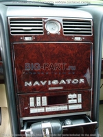 Накладки на торпеду Lincoln Navigator 2003-2004 полный набор, без Sunroof, Ultimate Package