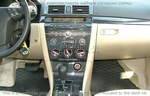 Накладки на торпеду Mazda Mazda3 2004-2009 Механическая коробка передач, без навигации