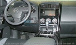 Накладки на торпеду Mazda CX9 2007-2009 полный набор, Автоматическая коробка передач