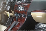 Накладки на торпеду Mazda Mazda3 2010-2013 полный набор, Механическая коробка передач, двухзонный климат-контроль, подогрев сидений
