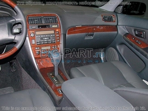 Накладки на торпеду Lexus ES 2000-2001 полный набор, Соответствие OEM - Автоаксессуары и тюнинг