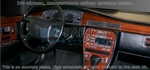 Накладки на торпеду Cadillac Seville 1996-1997 полный набор, Автоматическая коробка передач
