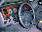 Накладки на торпеду Nissan Frontier 2000-2000 АКПП, 4 двери, с Power Windows, 20 элементов.