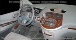Накладки на торпеду Nissan Quest 2007-UP полный набор, Автоматическая коробка передач
