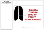 Накладки на торпеду Toyota Tundra 2000-2002 Front дверные панели, 2 элементов.