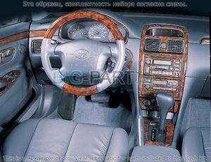 Накладки на торпеду Toyota Camry/Камри Solara 1999-2003 полный набор, 19 элементов. - Автоаксессуары и тюнинг