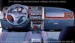 Накладки на торпеду Toyota RAV-4 1998-2000 4 двери, 20 элементов.