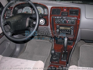 Накладки на торпеду Toyota 4 Runner 1999-2002 Single CD Player, 1 элементов. - Автоаксессуары и тюнинг