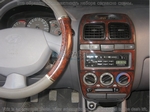 Накладки на торпеду Hyundai Accent/акцент 2003-2005 полный набор, 15 элементов.