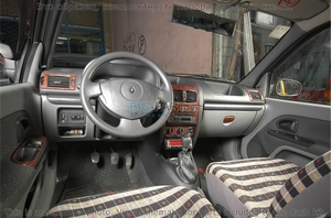 Накладки на торпеду Renault Clio/Клио 2001-2005 полный набор. - Автоаксессуары и тюнинг