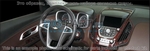 Накладки на торпеду Chevrolet Equinox 2010-UP Полный универсальный набор