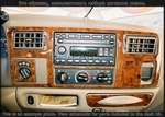 Накладки на торпеду Ford F-250/350 1999-2004 4 двери, Crew Cab, Bench Seats 28 элементов.