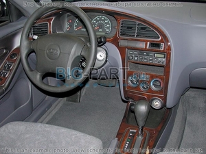 Накладки на торпеду Hyundai Elantra/элантра 2001-UP Радио с касетным плэером - Автоаксессуары и тюнинг