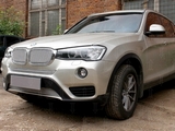 Allest Защита радиатора Premium, хром, середина BMW (бмв) X3 14-