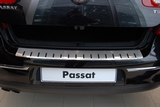 Alu-Frost Накладка на задний бампер профилированная с загибом, нерж. сталь (универсал) VW Passat/Пассат 11-