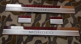 Alu-Frost Накладки на внутренние пороги с надписью, нерж. сталь, 4 шт. FORD (форд) Mondeo/мондео 14-