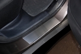Alu-Frost Накладки на внутренние пороги с надписью, нерж. сталь, 4 шт. MITSUBISHI (митсубиси) ASX 10-/13-