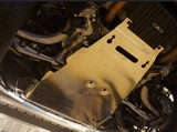АВС-Дизайн Защита картера двигателя и кпп, алюминий (V-все, АКПП, 4WD) PORSCHE (порше) Macan 13-