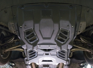 АВС-Дизайн Защита картера двигателя и кпп, композит 8 мм (V-все, АКПП, 4WD) PORSCHE (порше) Macan 13- - Автоаксессуары и тюнинг