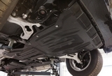 АВС-Дизайн Защита картера двигателя, кпп и рк, композит10 мм, 2 части (V-все, кроме 4, 1D) PORSCHE (порше) Cayenne/каен 10-
