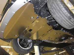 АВС-Дизайн Защита картера + КПП, из 2-х частей, алюминий (V-1, 8) задний привод BMW (бмв) X1 12- - Автоаксессуары и тюнинг
