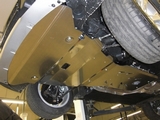 АВС-Дизайн Защита картера + КПП, из 2-х частей, алюминий (V-1, 8) задний привод BMW (бмв) X1 12-