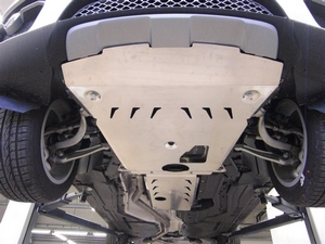 АВС-Дизайн Защита картера + КПП, из 2-х частей, алюминий (V-3, 0TD; 3, 5) BMW (бмв) X6 12- - Автоаксессуары и тюнинг