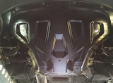 АВС-Дизайн Защита картера + КПП, из 2-х частей, композит 8 мм (V-3, 5; 4, 0; 5, 0; 3, 0TD) BMW (бмв) X5 13-