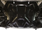 АВС-Дизайн Защита картера + КПП, из 2-х частей, композит 8 мм (V-3, 5; 4, 0; 5, 0; 3, 0TD) BMW (бмв) X5 13-