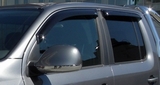 EGR Дефлекторы боковых окон, 4 части, темные VW Amarok/амарок 10-