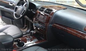 Накладки на торпеду Hyundai Sonata 2001-UP Радио с касетным плэером - Автоаксессуары и тюнинг