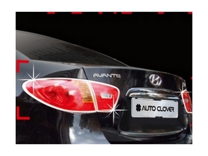 A790 Молдинги задних фонарей хромированные Hyundai Elantra/элантра HD (2006-2010) - Автоаксессуары и тюнинг