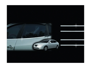 A869 Хромированные накладки на низ окна Hyundai Elantra/элантра 2007 2008 2009 2010 - Автоаксессуары и тюнинг