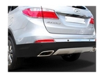 K519 Хромированная накладка на крышку багажника над номером Hyundai Grand/Грандр Santa Fe/санта фе