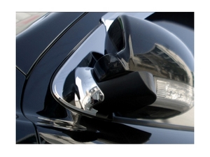 B405 Накладки на крепления зеркал Hyundai Santa Fe/санта фе 2006-2011 - Автоаксессуары и тюнинг
