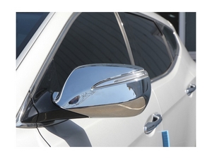 C446 Накладки на зеркала хром Hyundai Santa Fe/санта фе DM (2012 по н.в.) - Автоаксессуары и тюнинг