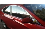 C123 Хромированные молдинги на окна дверей (верх) Hyundai Solaris Hatchback 2011 по н.в.