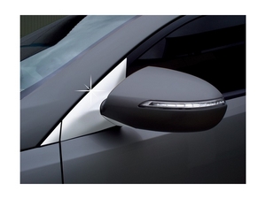 B419 Накладки на крепление боковых зеркал хром Kia Sportage/Спортаж R ( Sportage/Спортаж 3) - Автоаксессуары и тюнинг