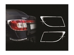 A741 хромированные оконтовки задних фонарей Chevrolet Epica