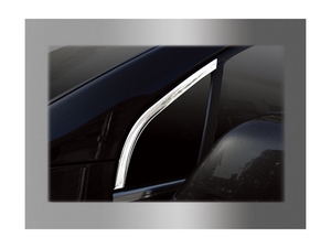 B739 Молдинги рамки передних боковых стоек стекла Chevrolet Orlando 2011 по н.в. - Автоаксессуары и тюнинг