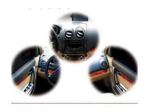 K328 Молдинги интерьера хром Chevrolet Aveo/авео Sedan T250 2008 2009 2010 2011 - Автоаксессуары и тюнинг