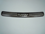 JMT Накладка на задний бампер, нерж., с логотипом HYUNDAI (хендай) Elantra/элантра 06-11
