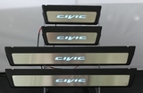 JMT Накладки на дверные пороги с логотипом и LED подсветкой, нерж., OEM Stile HONDA (хонда) Civic/Цивик 12-